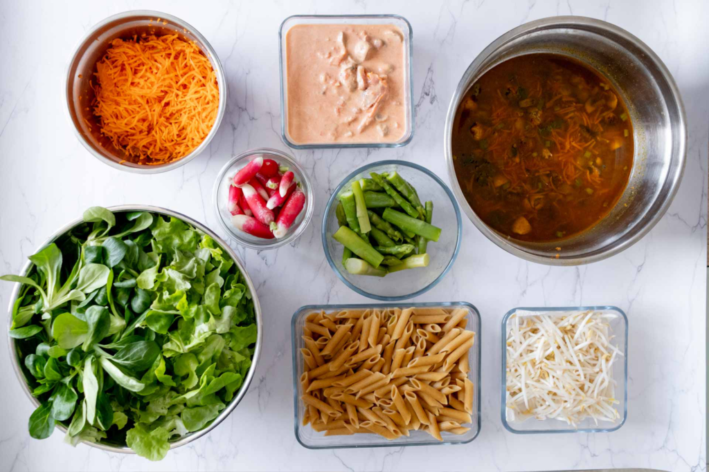 2 nouveaux menus de Batch Cooking Printemps - Batchii