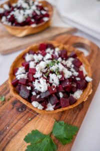 Tarte betterave chèvre
